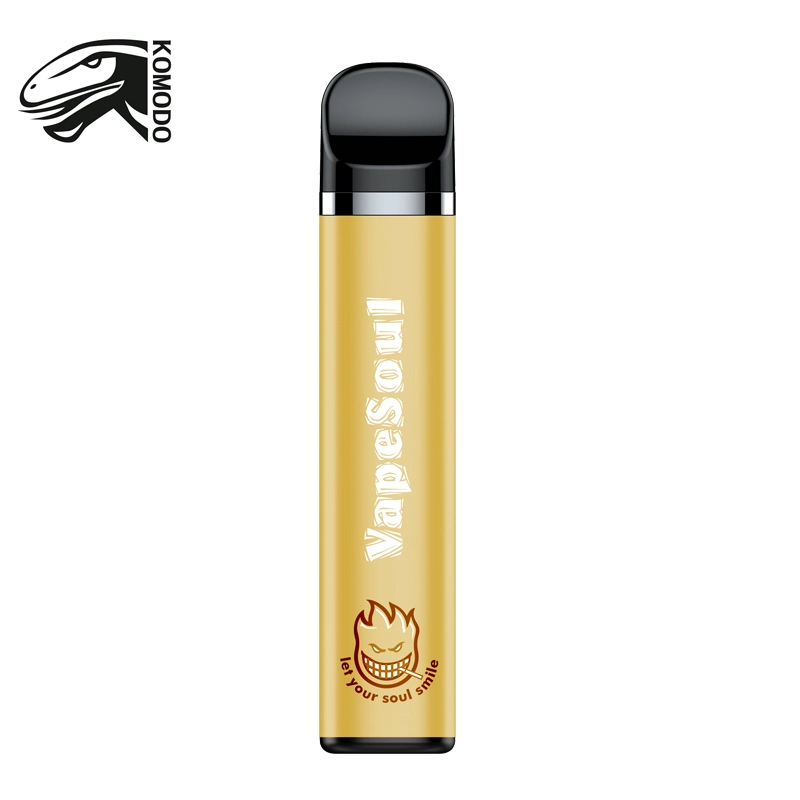 Una calidad superior E-cigarrillo 5ml Vapesoul Sonrisa del alma II 1500 desechables Puff Vape Pen