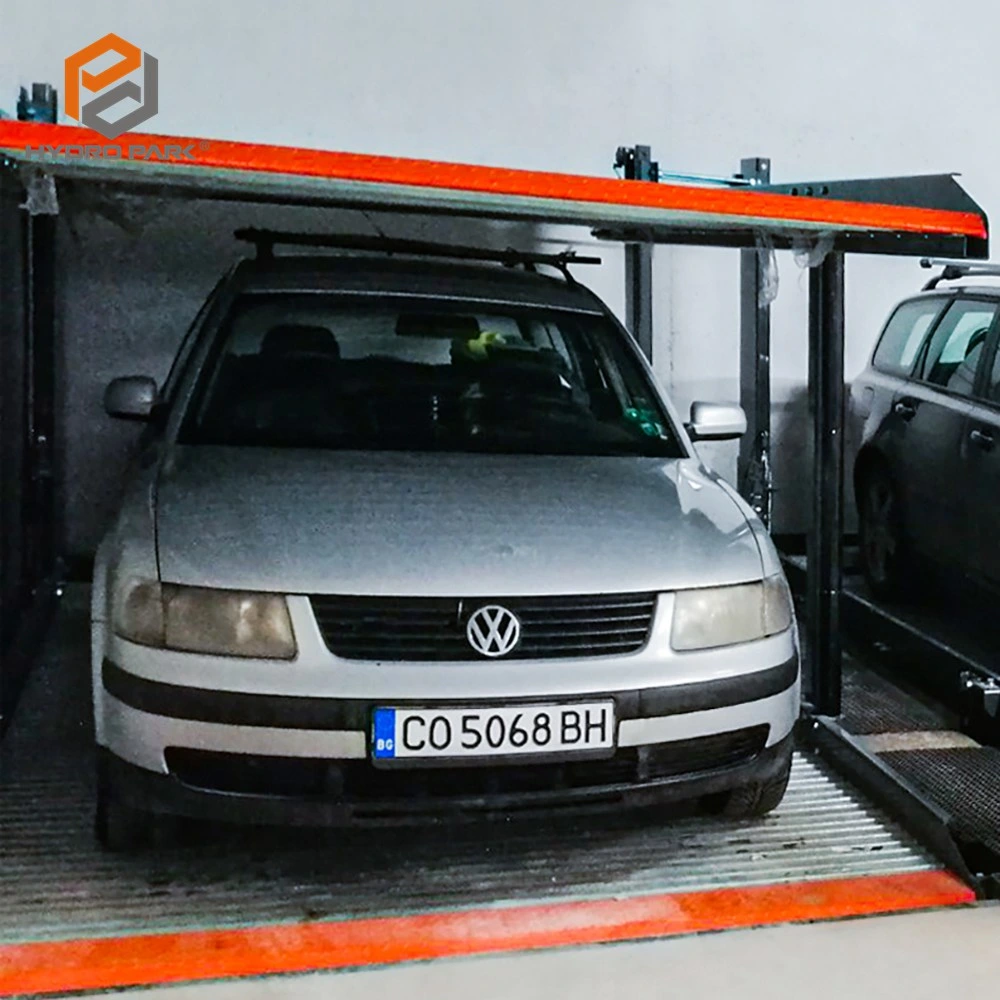 Voiture de la machine de levage de la fosse hydraulique souterraine Parking Un parking de levage vertical