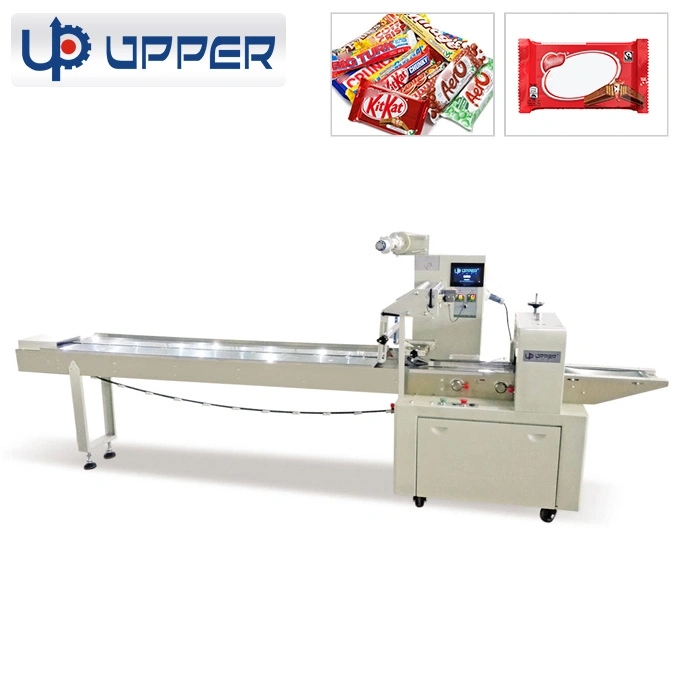 Horizontal Pillow Bag Packaging Machine/Flow Wrapping Machine Plastic, Other Packaging Food Grade SS304 Servo Motor 500mm 700kg