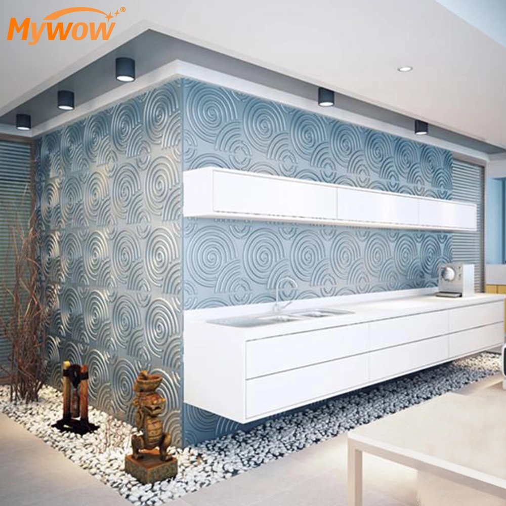 Mywow decoração de parede Exterior 3D PVC forro de parede em Azulejo