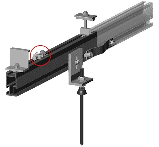 Earthing Part Stainless Steel Kit Clamp Solar Grounding Lug