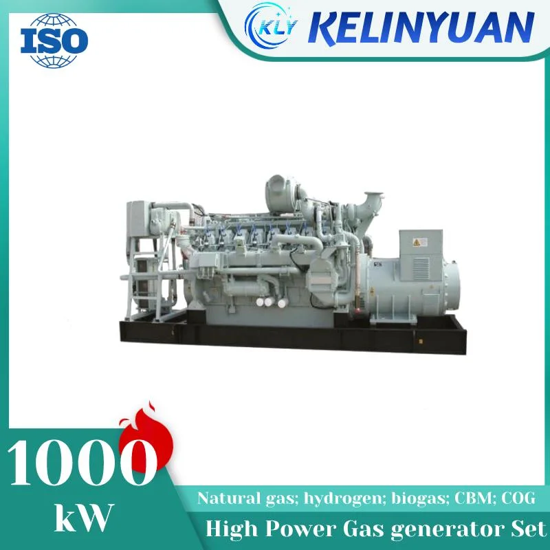 50Hz Silent 1MW Natural Gas Generator