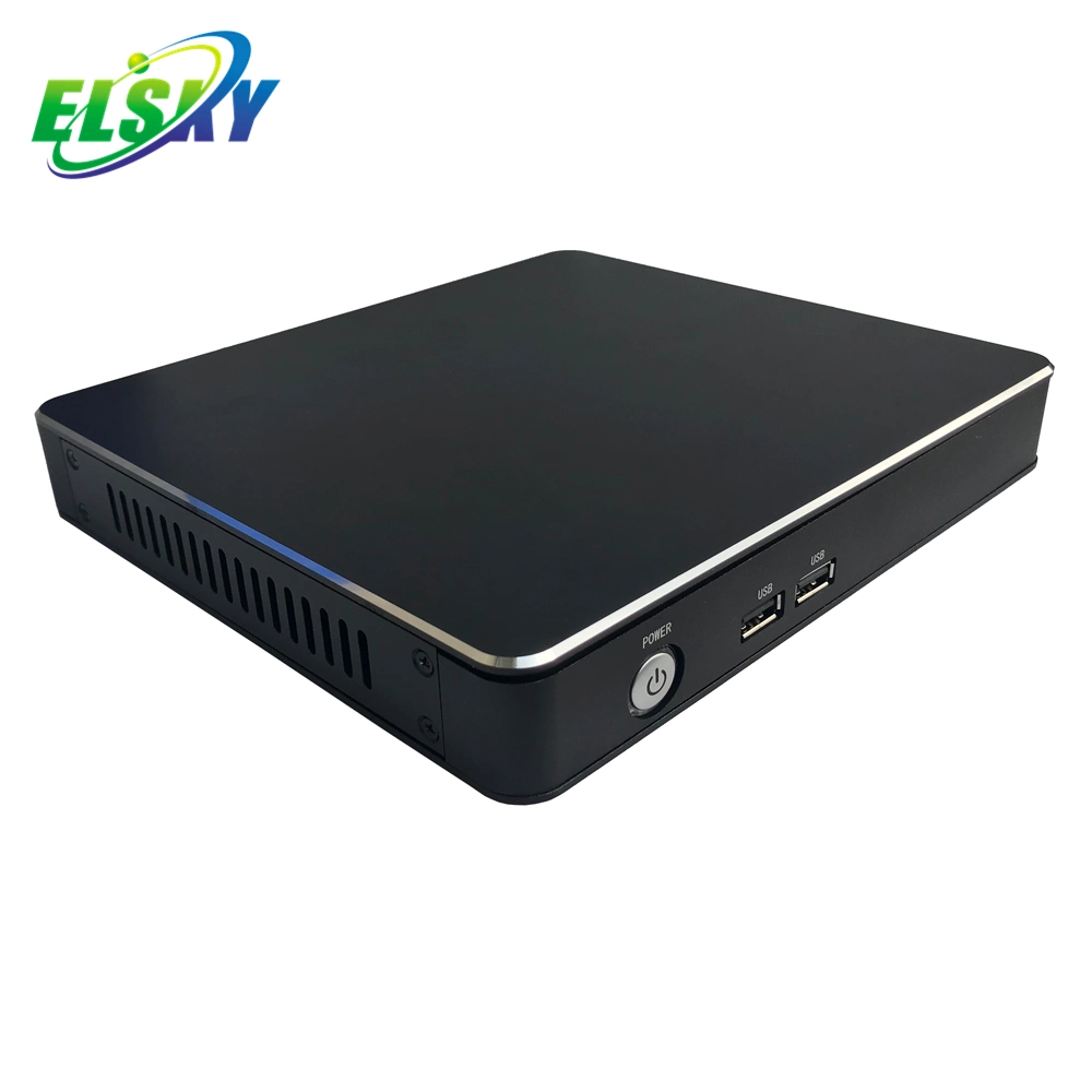 Elsky Kaby Lake 7th Generation Mini PC Core I3-7100u I5-7300u I7-7500u Hdm-I VGA 4K Display 4G WiFi 16GB RAM 128GB SSD