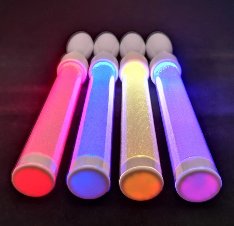 Customized Remote Control Rechargeable LED Glow Music Stick Light