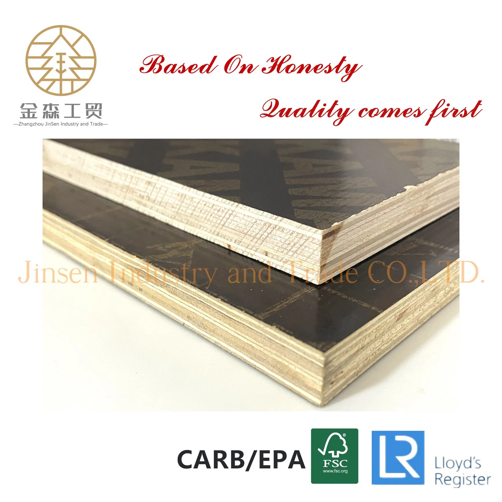 Black/Brown Film Faced Plywood/Marine Plywood/Phenolic Plywood for Construction