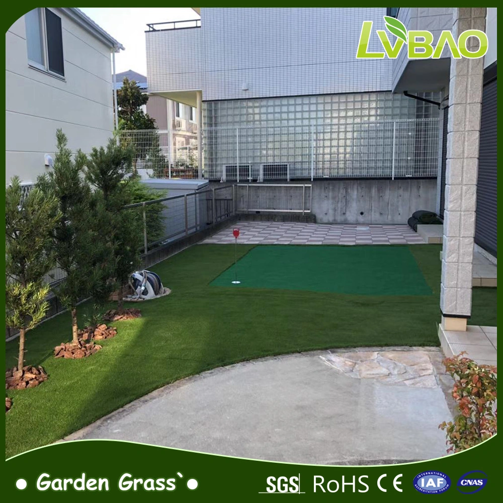 LVBAO Waterproof Garden Synthetic Fire Classification E Grade Artificial Turf