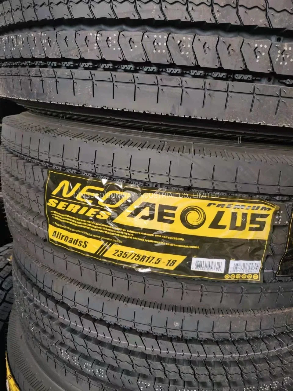 Fabricant de pneus Aeolus de qualité supérieure pour camions et bus en Chine. Pneus radiaux 285/75r24.5, 12r22.5, 315/70r22.5, 9r22.5, 295/80r22.5, 11r22.5, 1200r20. Usine de pneus appartenant à l'État.