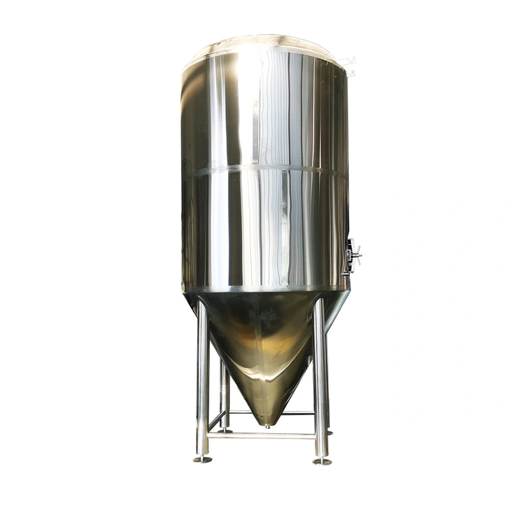 Aço inoxidável 100L 200L 500L 1000L 2000L Capa cónica Tanque de fermentação fermentador de cerveja