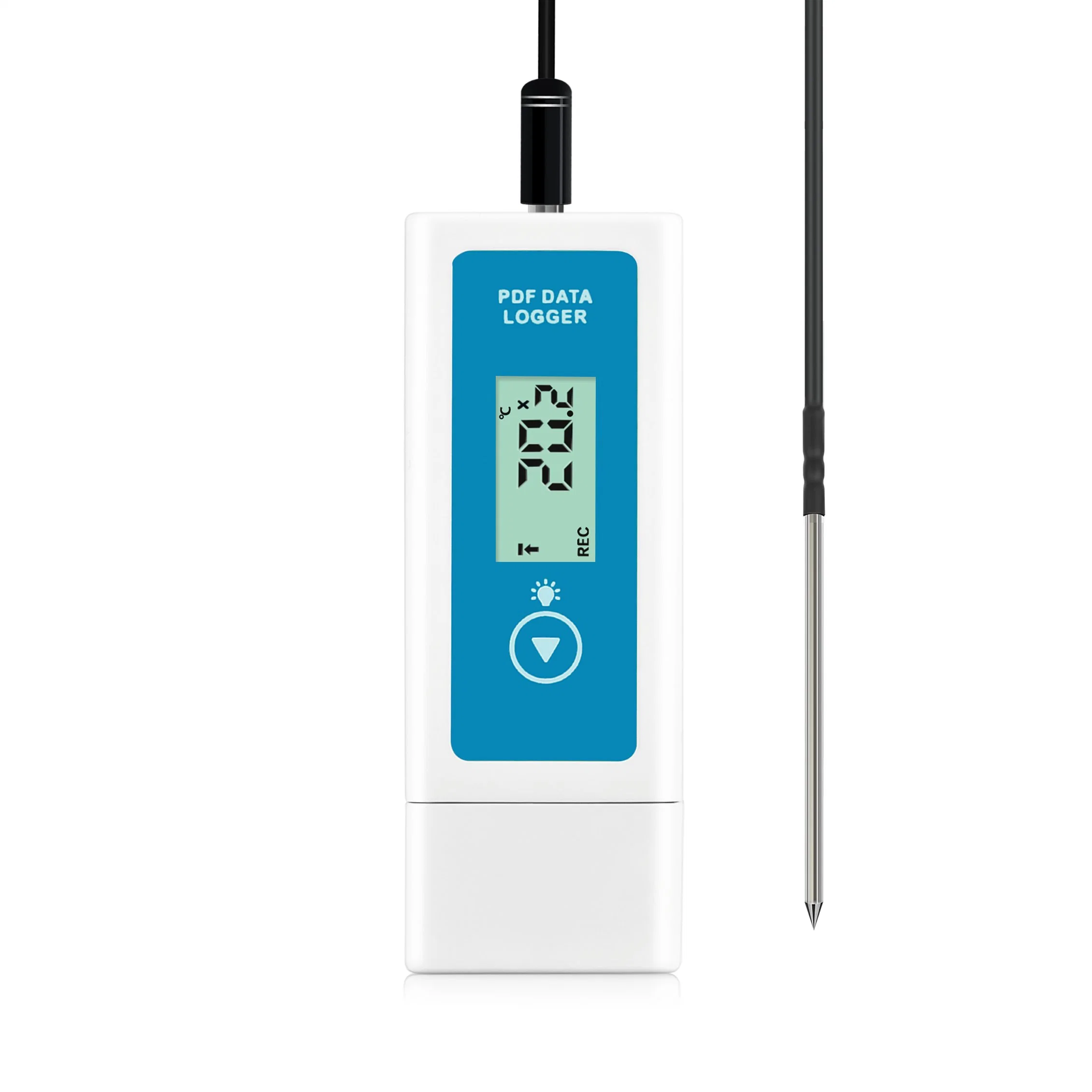 Wide Range -200~250c Temperature Data Logger with External Probe