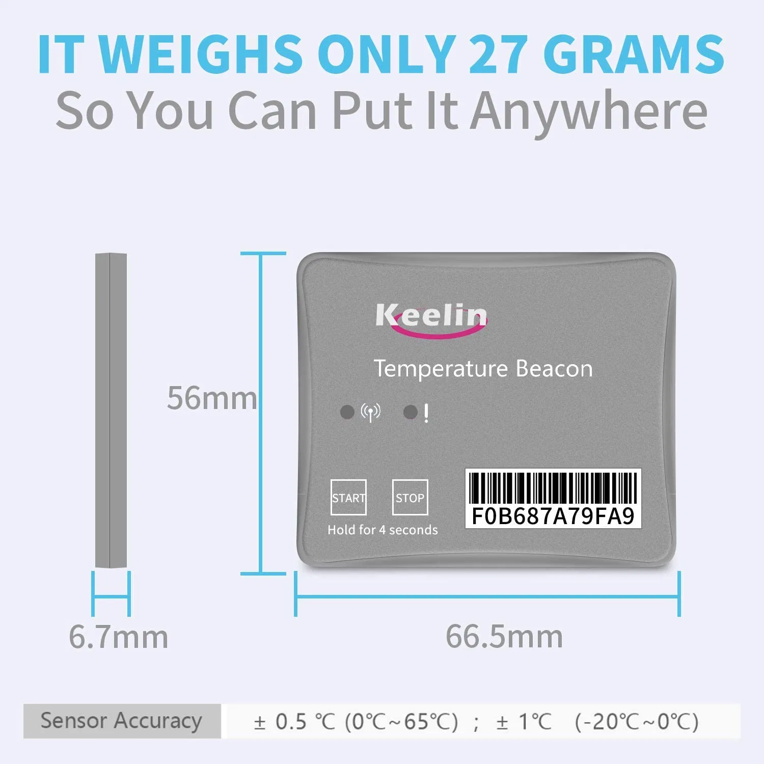 Temperature Recorder Temperature Data Logger with Temperature Monitoring