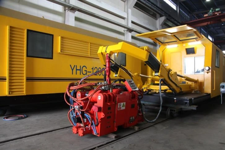 Yhg-1200q Equipo de soldadura de máquina de soldadura de butín de carril y flash de impulso Soldadura a tope