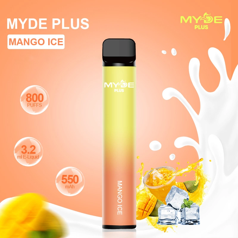 Myde sabores múltiples Fruity 800 Puffs 0% 2% 5% nicotina Lápiz VAPE