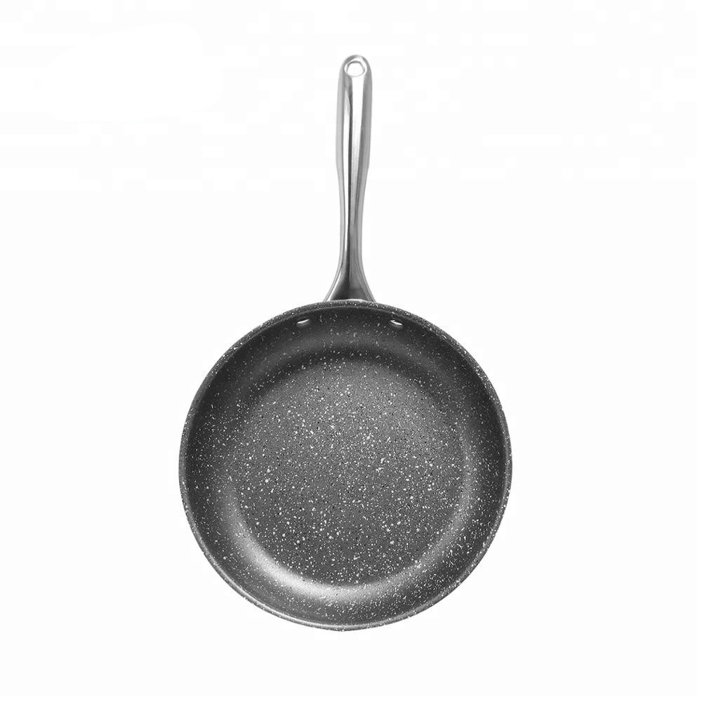 Aparelho de cozinha em aço inoxidável Multi Stir frigideira com revestimento médico contra pedras, utensílios de indução, Skillet Wok Pan