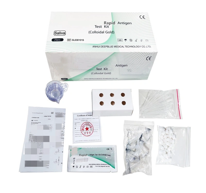 Kit de prueba de alto estándar de fábrica de cassette Venta Directa Venta caliente Kit de detección de antígeno rápido Kit de prueba con CE y ISO13485