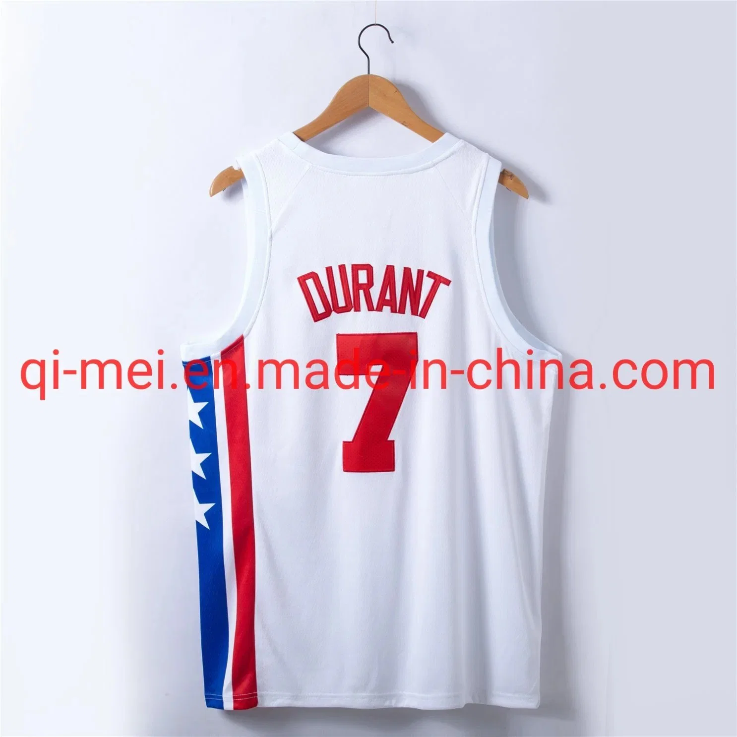 Dropshipping 2022-23 Redes Classic Edition Wizards Durant Irving Jordania Beal auténtico blanco bordado de N-ba la ropa de baloncesto