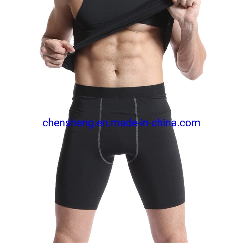 Men Running Shorts Quick Drying Tights Training Fitness Under-Pant Compression Gym Shorts Tennis Sport Short