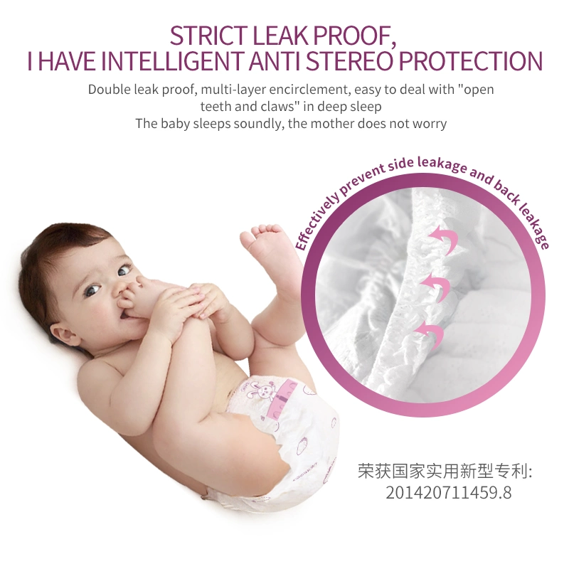 Wholesale/Supplier MID-High Brand Factory Growth Story Sweet Strawberry Close to Skin pH Disposable Baby Diaper