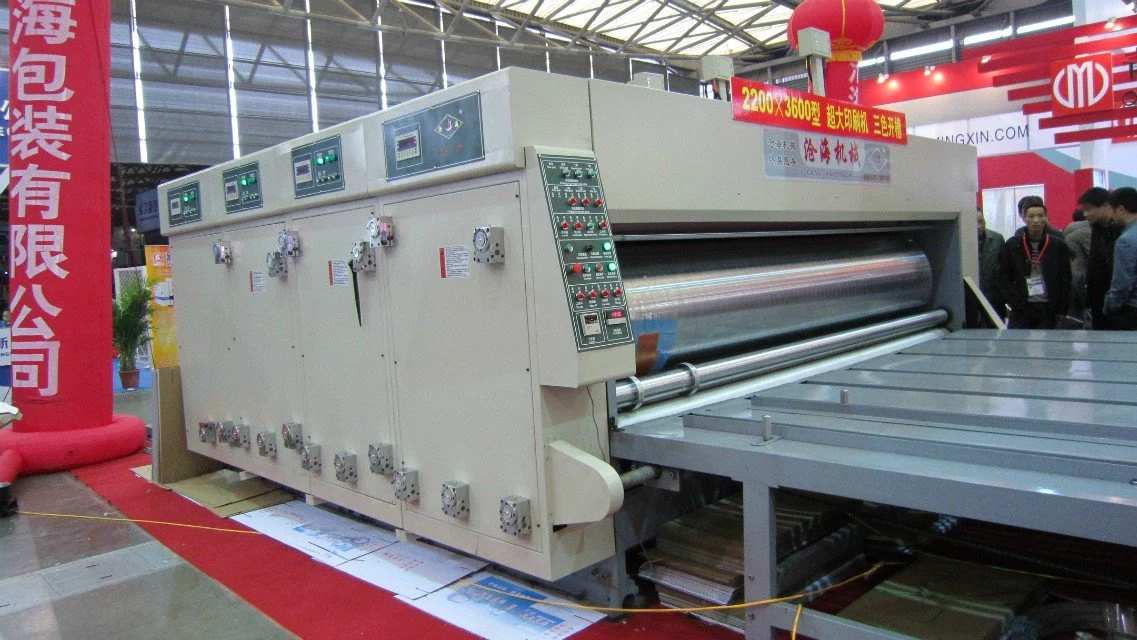 Manual Feeding Paper Carton Rotary Die Cut Machine in China