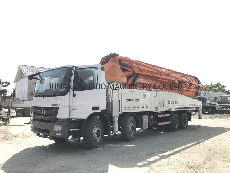 52m Zoomlion Mobile Concrete Pump Truck