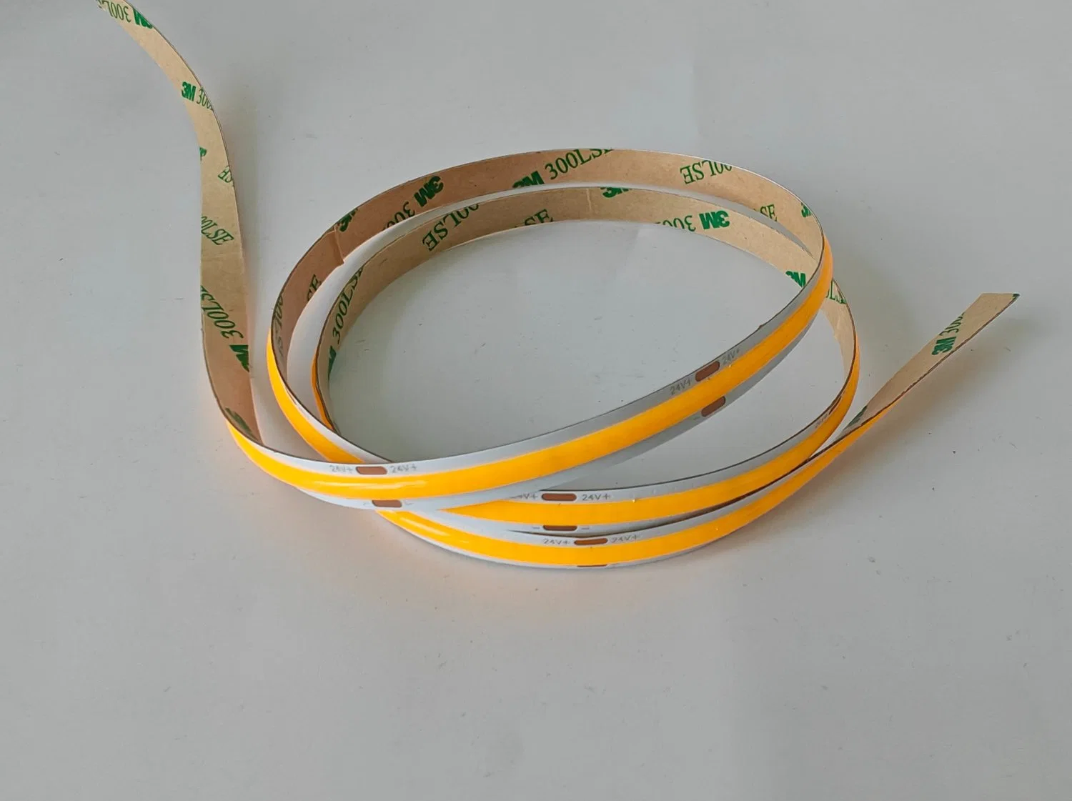 COB LED Strip 320/480/512/608 LEDs Narrow PCB 2.7mm/4mm/5mm 12/24V Flexible LED Lgihting