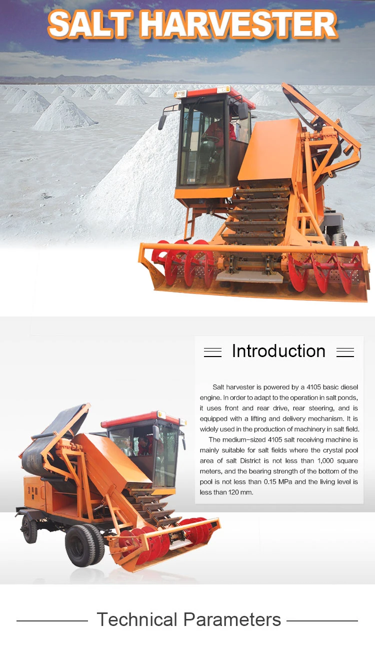 Purity See Salt Harvesting Loader Machine From Design of Salt Lake City