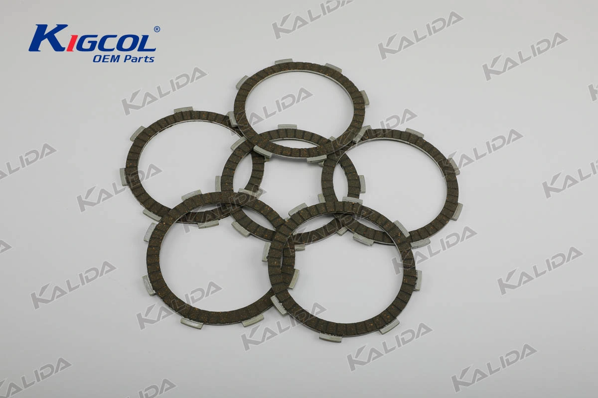 Kit de disco de embrague Cg125/150/200 6pcs Motor de alta calidad de Kigcol Accesorios para Honda/Italika/ZS/Akt Disc