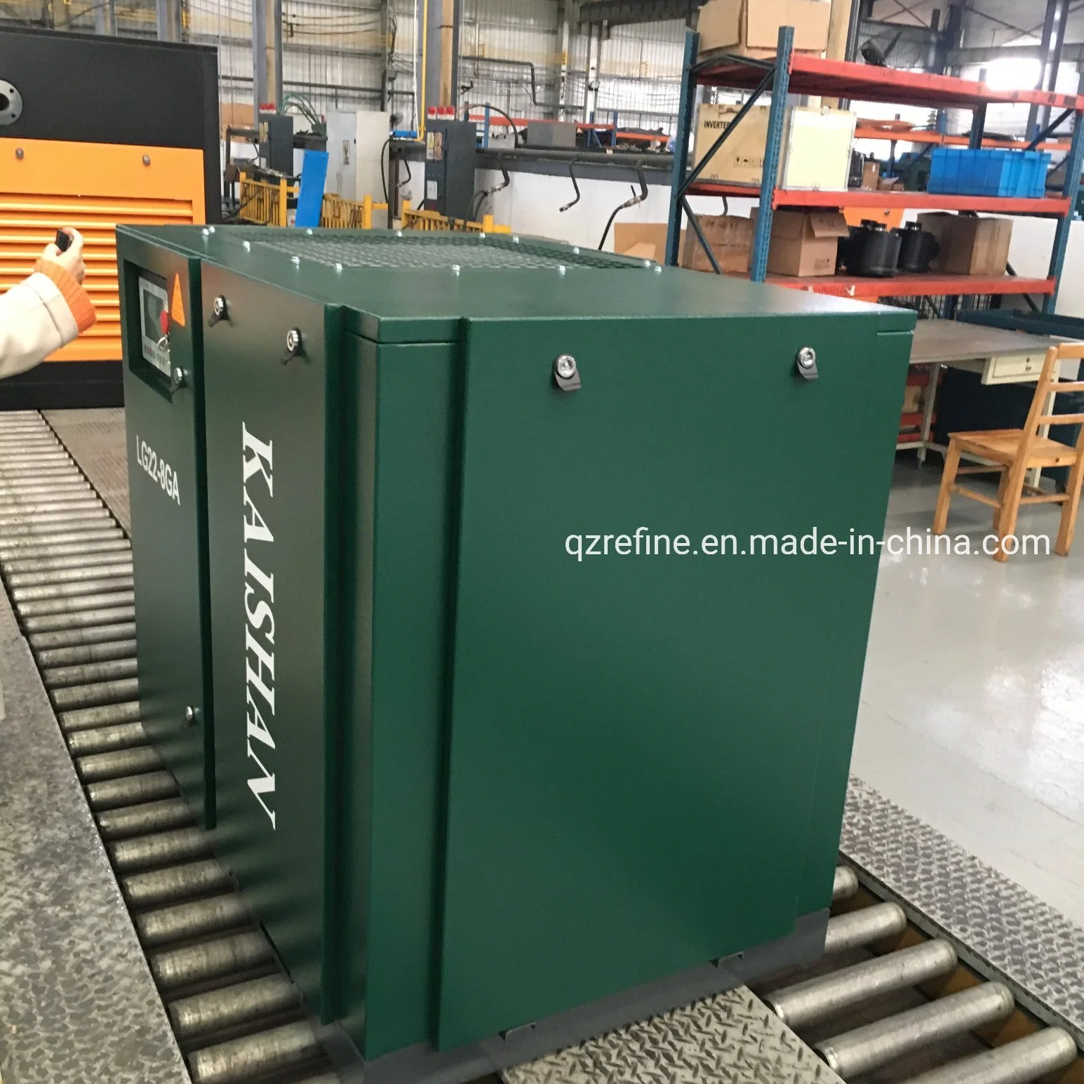 Kaishan LG22-8GA 30HP 8bar 126 cfm motor eléctrico o parafuso de acionamento do compressor de ar