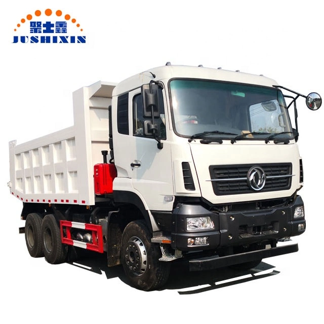 شاحنة شاحنة شاحنة تفريغ ذات عجلات من طراز Dongfeng 6*4 ذات 10 عجلات الانتقال الكبير لمحرك ديزل القطارة
