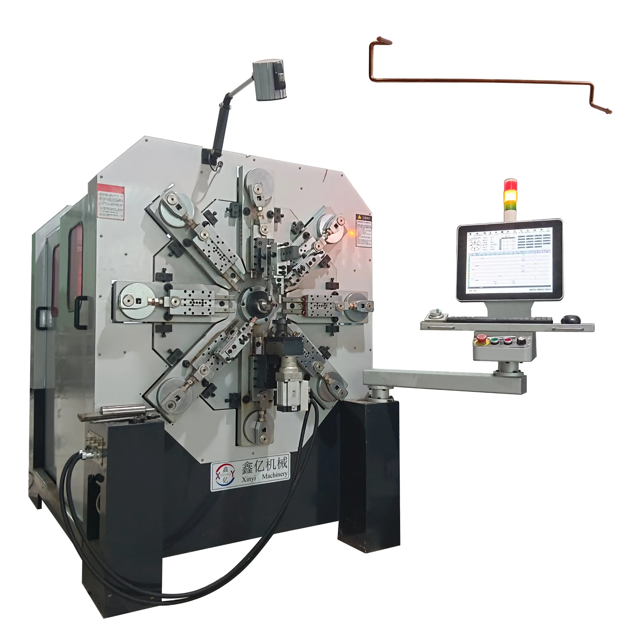 CNC Copper Bending Forming Machine with Ear Stamping