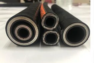 Rubber Hose with High Pressure and High Quality Sanyeflex R1 R2 R3 4sh 4sp Mining Equipment Heavy Industry Drilling Hose Fittings Connectors