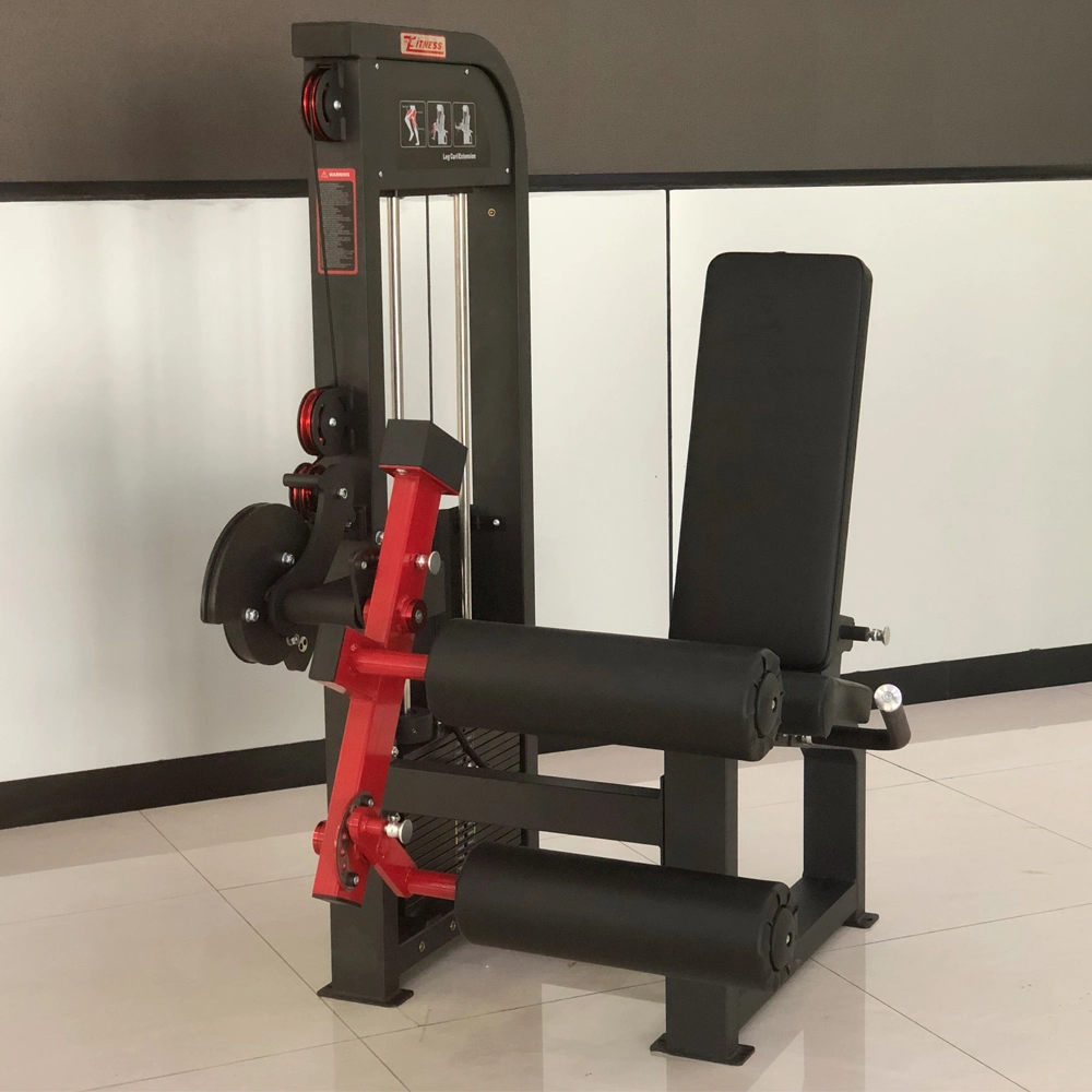 Máquina de Força Ginásio Fitness comercial dos pinos de equipamento carregado Selectorized Extensão da Perna perna sentado máquina de ondulação