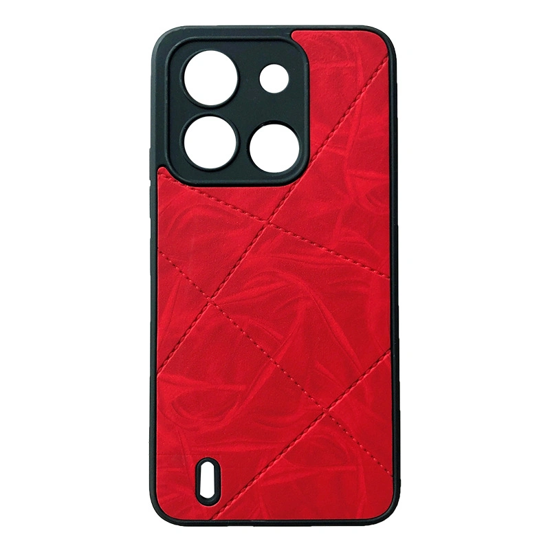 Leder TPU Handyhülle für Tecno Camon 20 Spark 10 Pop7