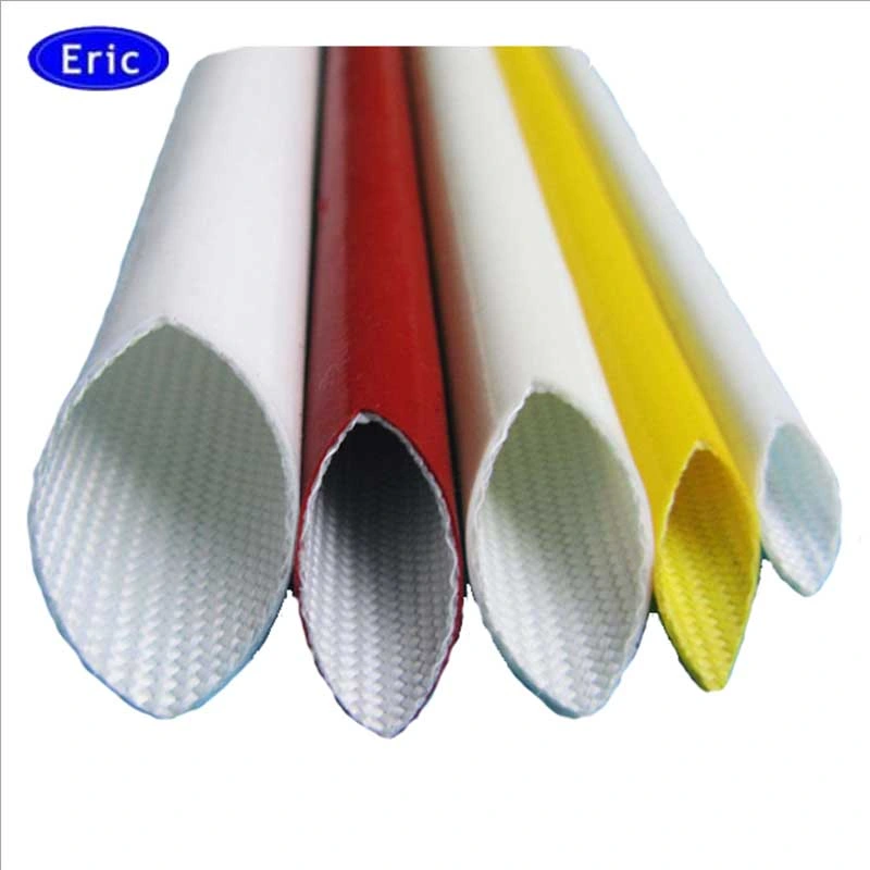 2751 2753 Electrical Insulation Silicone Varnish Coated Fiber Glass Flexible Sleeves