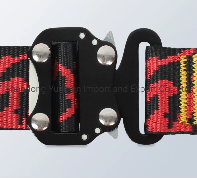 Full-Body Five-Point Safety Belt for High-Altitude Operation, Double-Hook Safety Belt