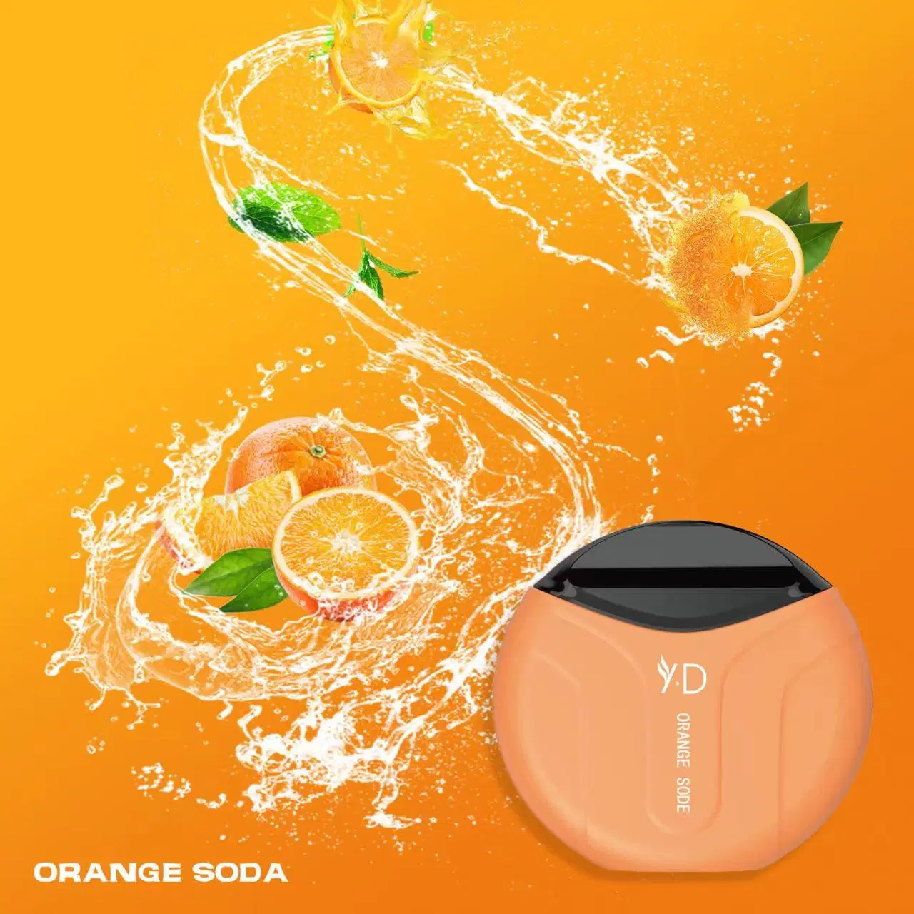 Yd Hot Vente Fruit-Flavored ronde 3000bouffées 650mAh soutien personnalisé cigarettes jetables de gros de l'E-Chargeur E narguilé