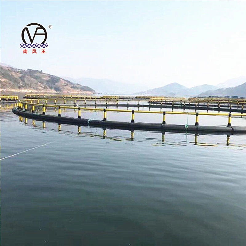 Manufacturer of Simple Circular HDPE Cage Tilapia Breeding Equipment