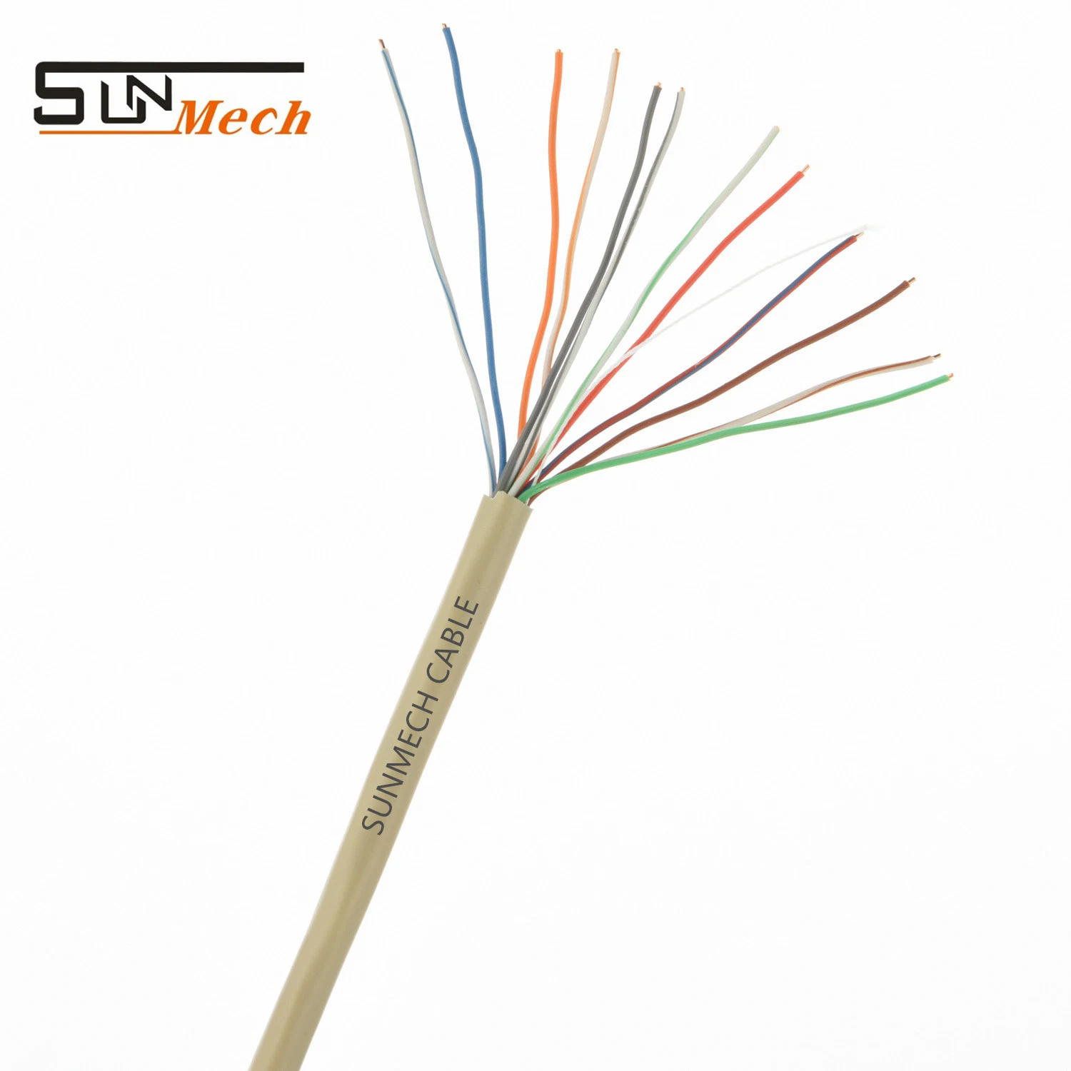 Cat3 Telephone Wire Indoor Telephone Bc Telephone Cable CCS Telephone Drop Wire 0.60mm CCS LSZH Telephone Outdoor Telephone Cable