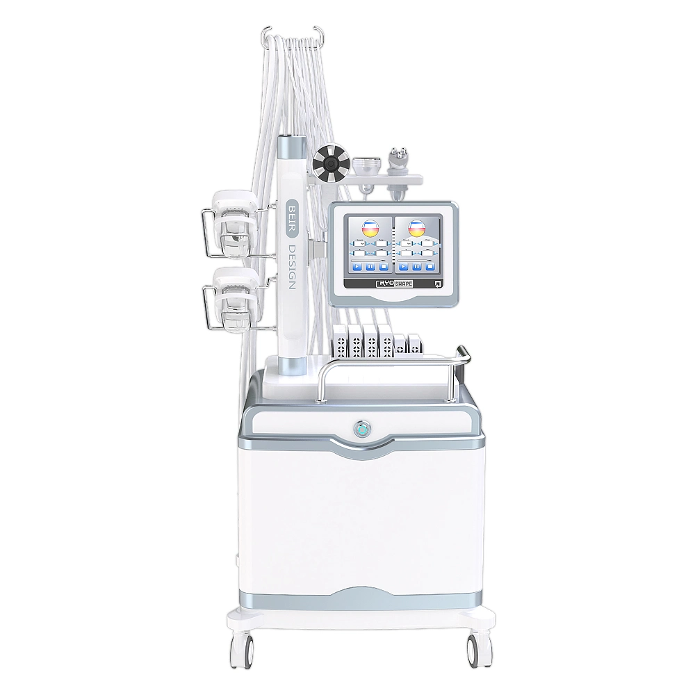 La congelación de la pérdida de peso grasa Multipe Shockwave Fisioterapia Cryolipolysis máquina