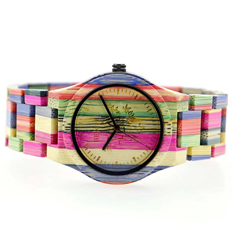 Best Selling Products Fashion Colorful Bamboo Wood Watch