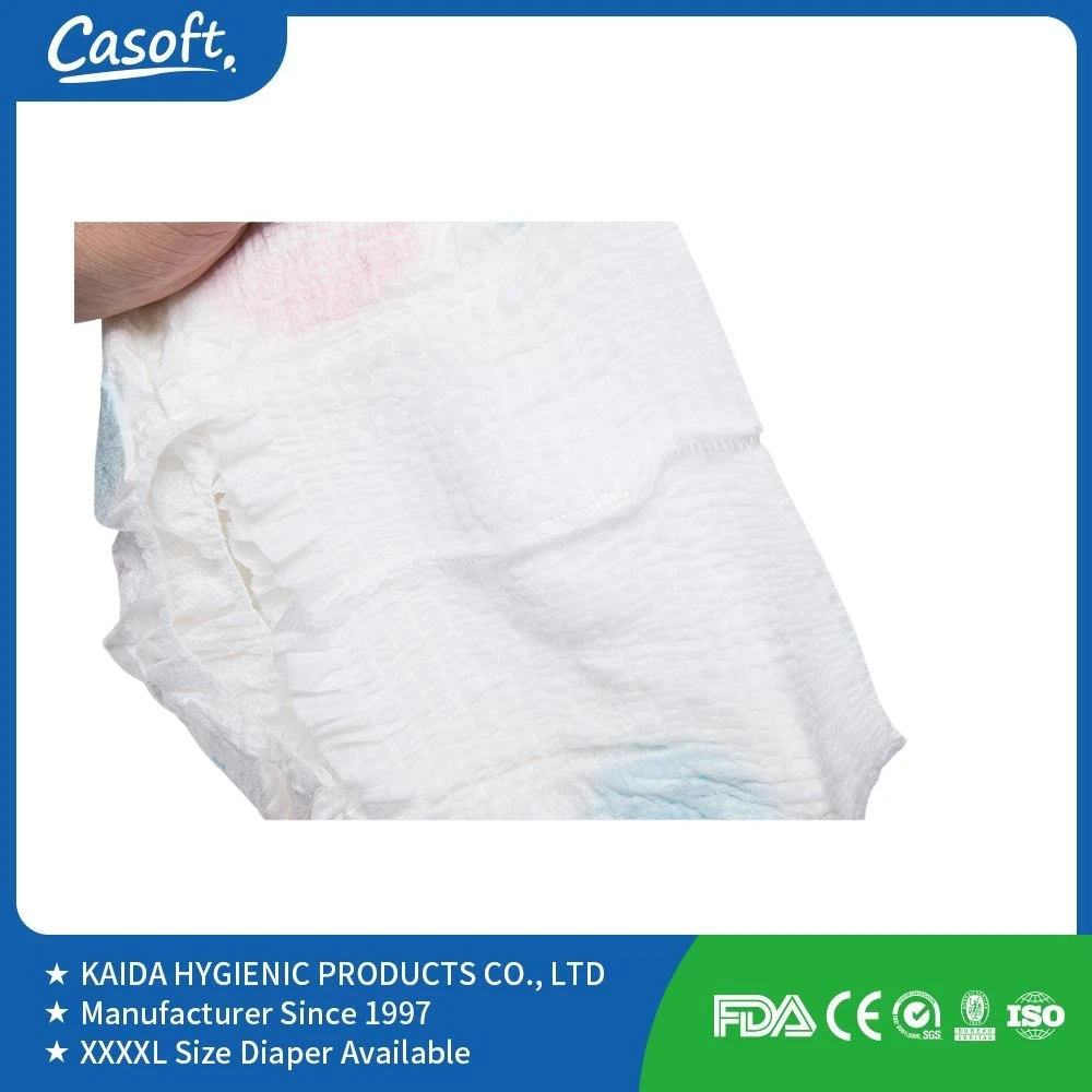 Casoft Wholesale/Supplier Disposable Super-Absorption Naturally Breathable Ultra-Thin Baby Diaper Pull up Pants for Old Kids From China