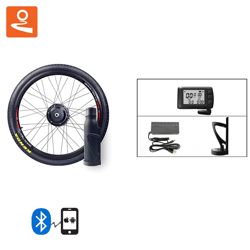 Kits Ebike inteligente 16/20/24/26em/29 Tamanho da roda por20V Dahon Kit de conversão elétrica de aluguer de bicicleta