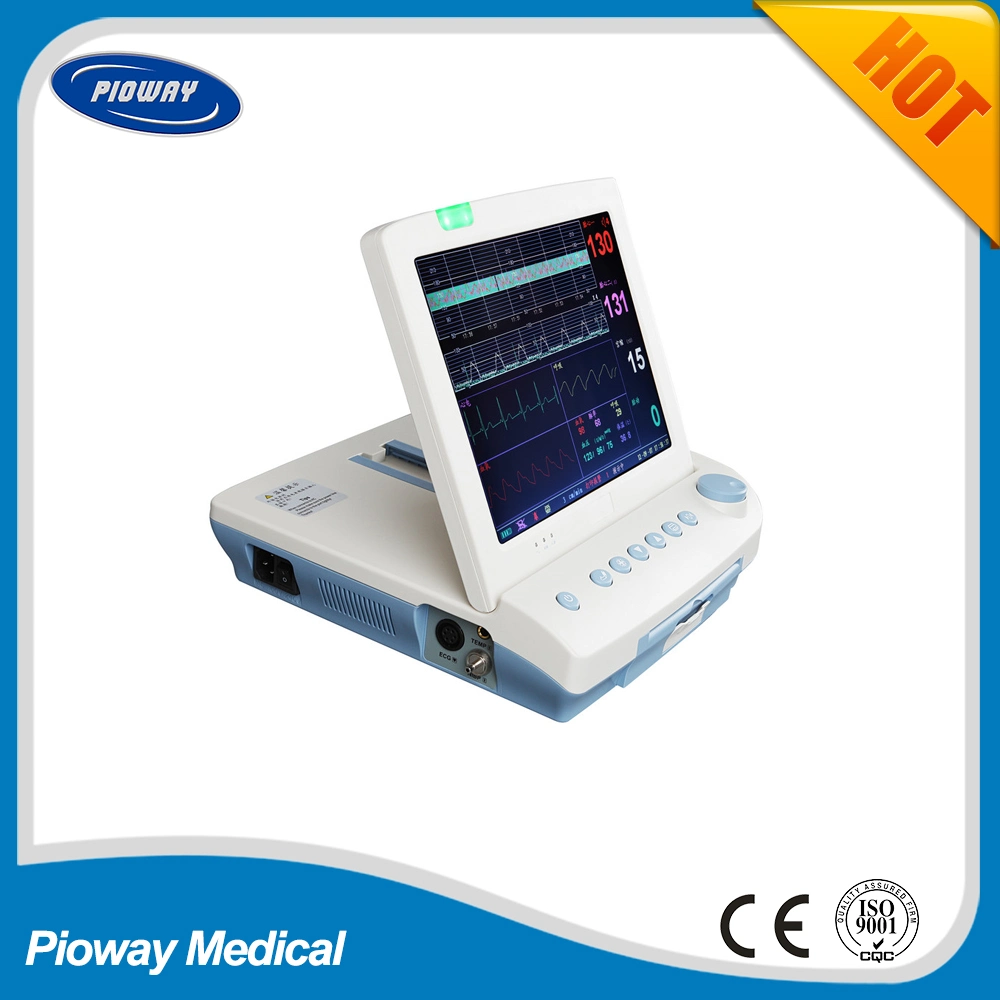 جهاز مراقبة الجنين للأم Heartbeat مع جهاز التصوير القلبي CTG الخاص بالطابعة الحرارية (PW9000B)