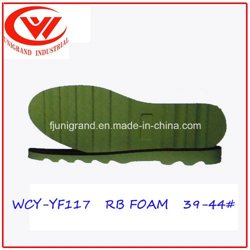 Rubber Outsole Outdoor Shoes Sole with Rubber Foam