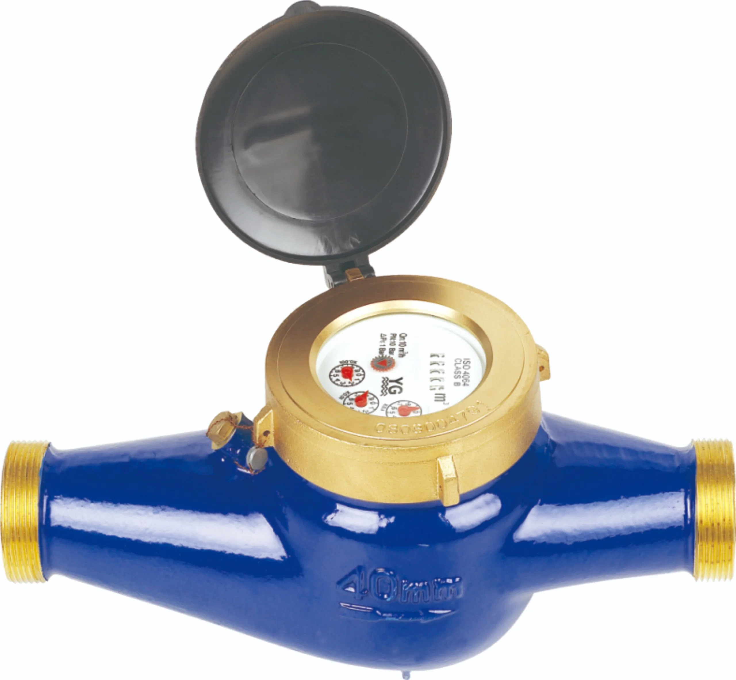 Class B Water Meter Multi Jet Dry Type R80 (Brass body) DN15-DN50