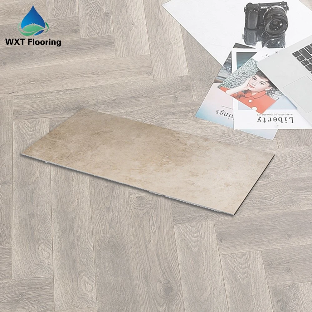 Waterproof 4mm/5mm/6mm PVC Plastic Plank Tiles Click Wood Grain/Marble Look Rigid Corepvc/WPC/Lvp/Lvt/Espc/Spc Vinyl Flooring