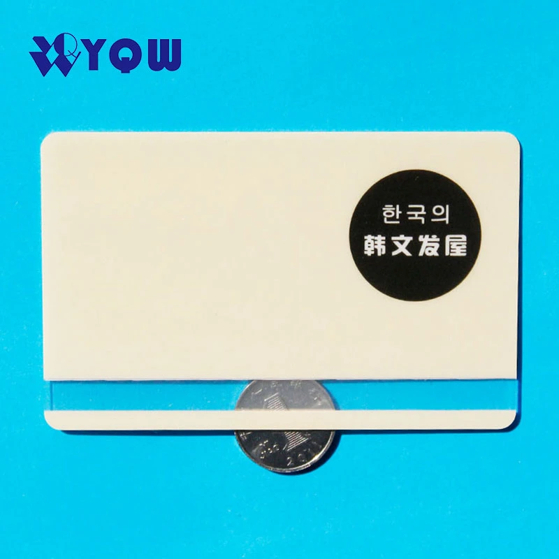 A4 Size Transparent White Inkjet Printing PVC Sheet for Plastic Card