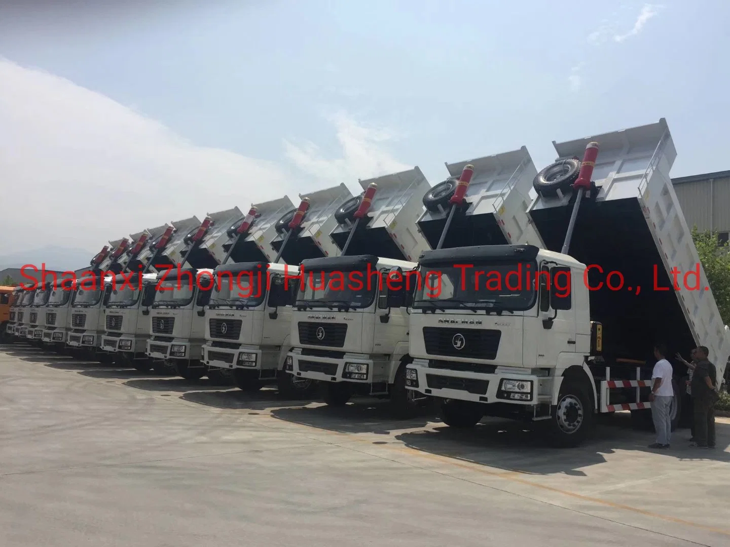 Camiones volquetes Shacman 40 30 Ton Ton H3000 340CV de transporte de piedra