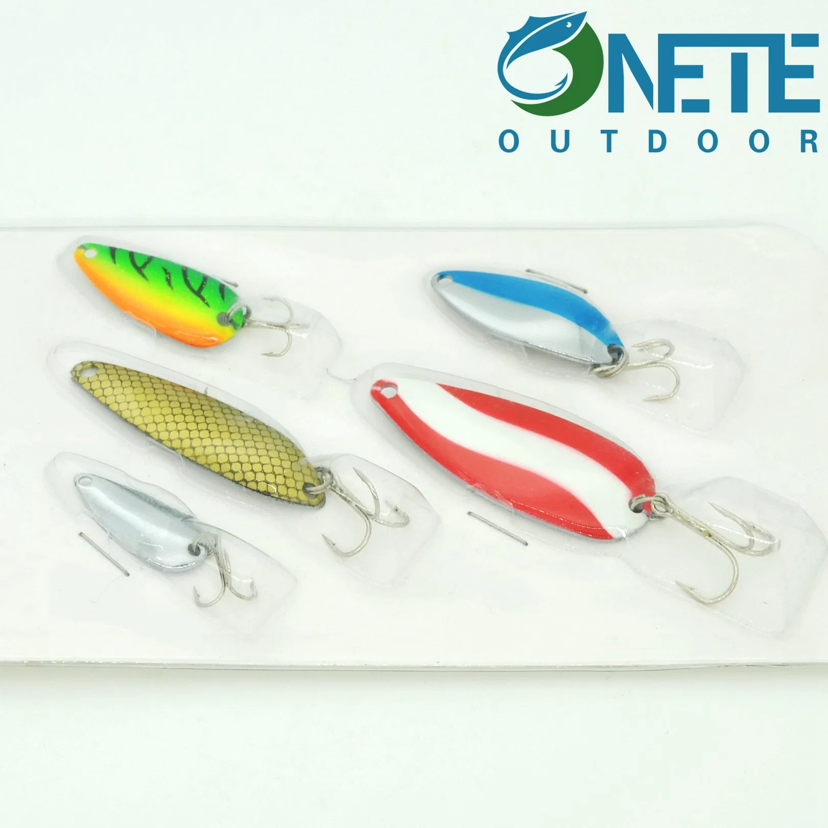 Spoon Combo Hbsc01 Original 5piece Metal Essentials Custom Fishing Lure