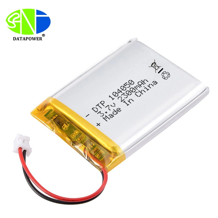 3,7V Tamaño de alta capacidad recargable 104050 2300mAh ión polímero de litio Batería