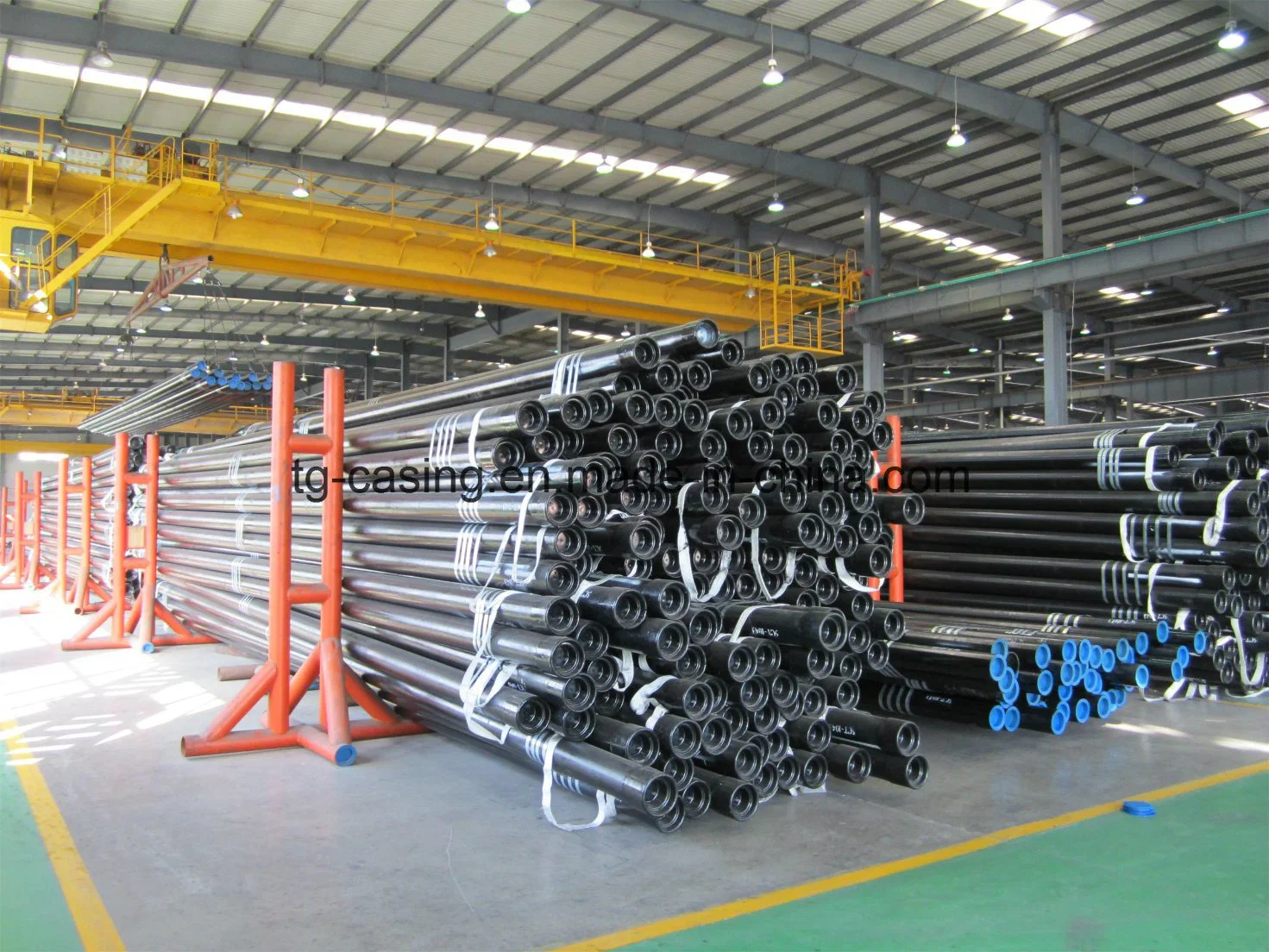 Oil Casing&Tubing Pipe with API-5CT Thread and Coupled J/K55, N80, L80/P110/T95/Q125.